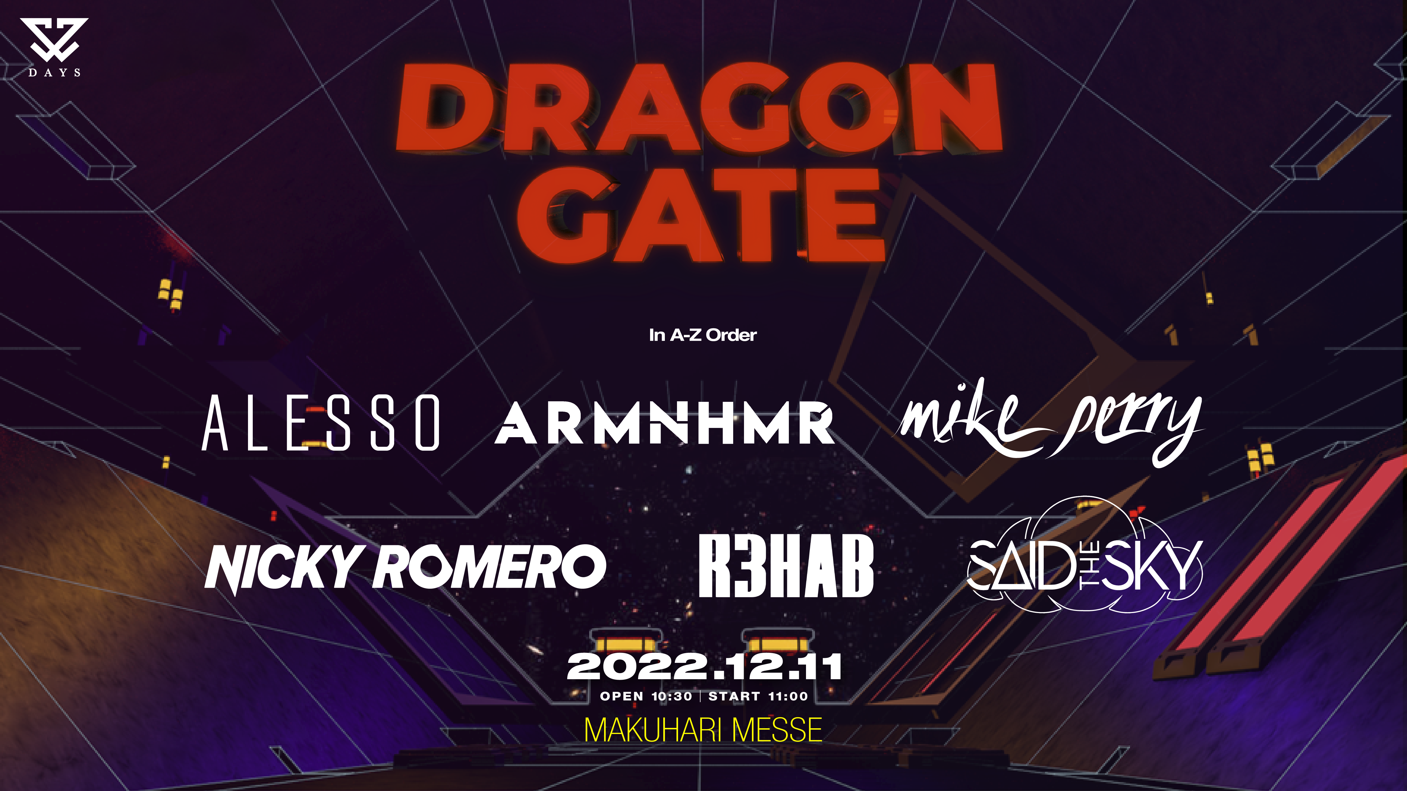 第2弾ラインナップ発表！ | NEWS | DRAGON GATE FESTIVAL 2022
